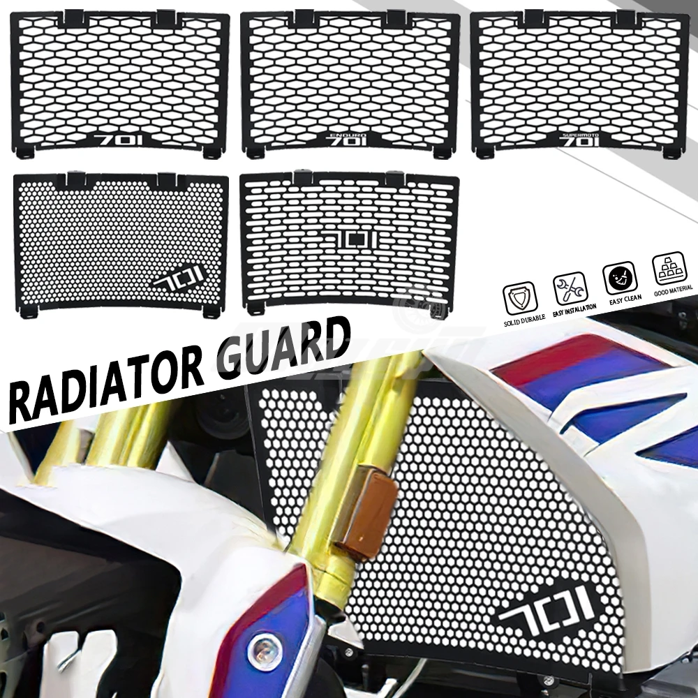 

For Husqvarna 701 Enduro Supermoto 701SM 2016-2017-2018-2019-2020-2021-2022-2023-2024-2025-2026 Radiator Guard Protection Covers