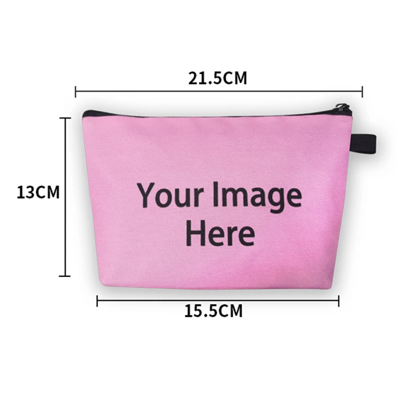 Bambi Makeup Bags Cartoon Girls Cosmetics Zipper Pouch For Travel Ladies Pouch Women Cosmetic Bag