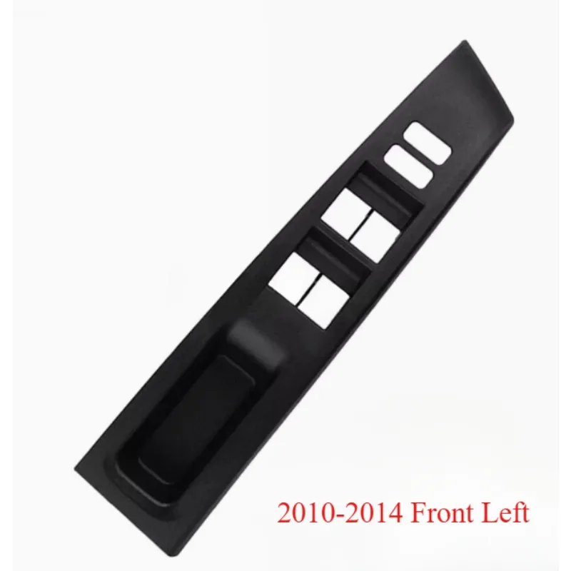 

New Black Plastic Front Rear Left Right Armrest Glass Lift Switch Cover Panel Auto Part for Toyota Vitz 2010 2011 2012 2013 2014