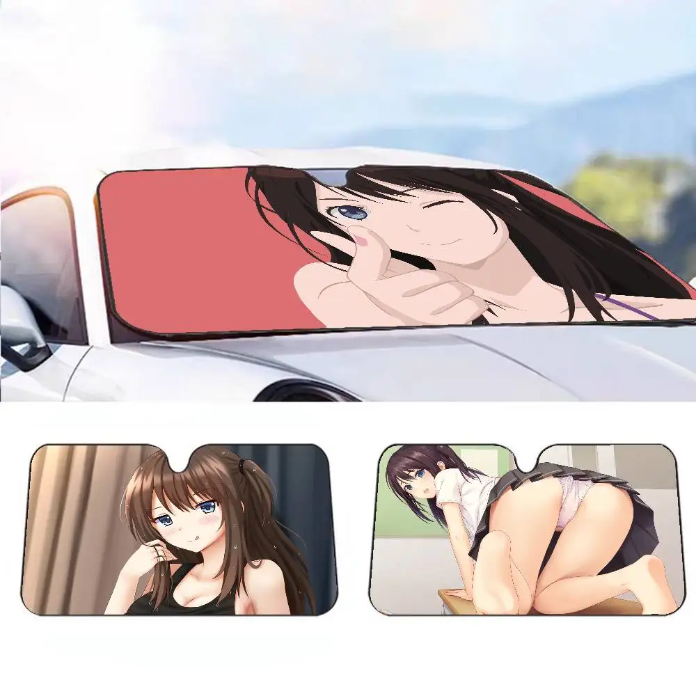 

ANIME S-Seiren автомобильный солнцезащитный козырек зонтик лобовое стекло автомобиля солнцезащитный козырек защита от ультрафиолета и внутренний охладитель