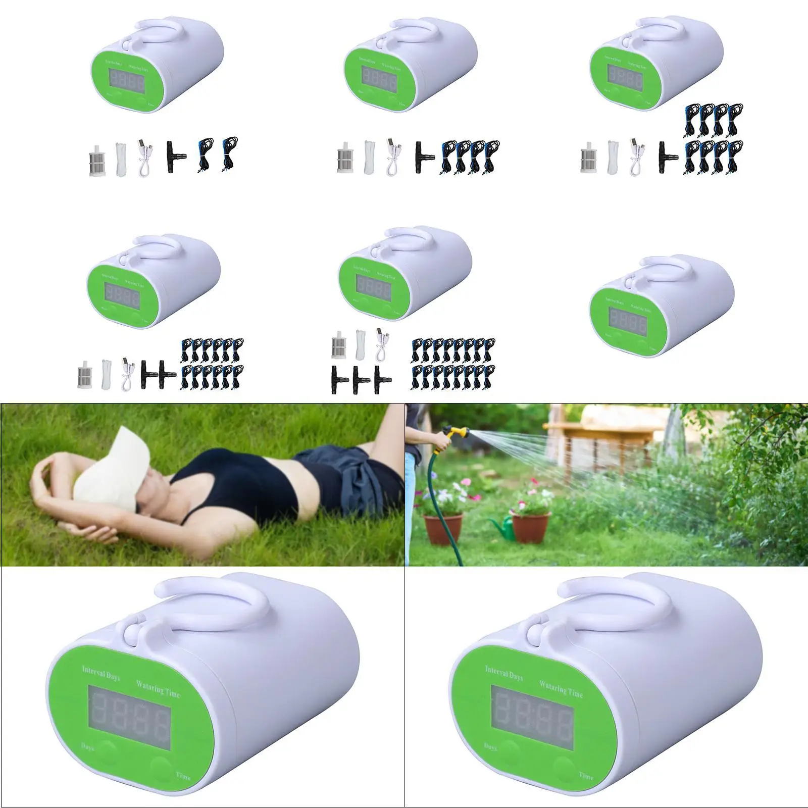 

Автоматическая система полива, таймер для воды в помещении, для садовой клумбы, лужайки