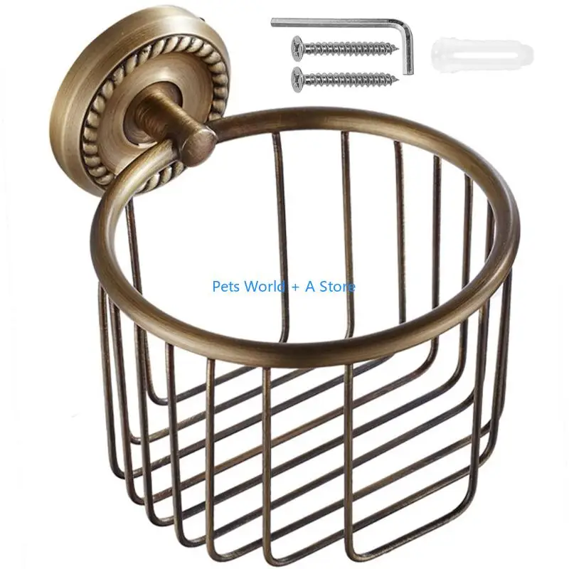 

37MB Luxury Bathroom Accessory Tissue Paper Dispenser Resistant Construction Stand