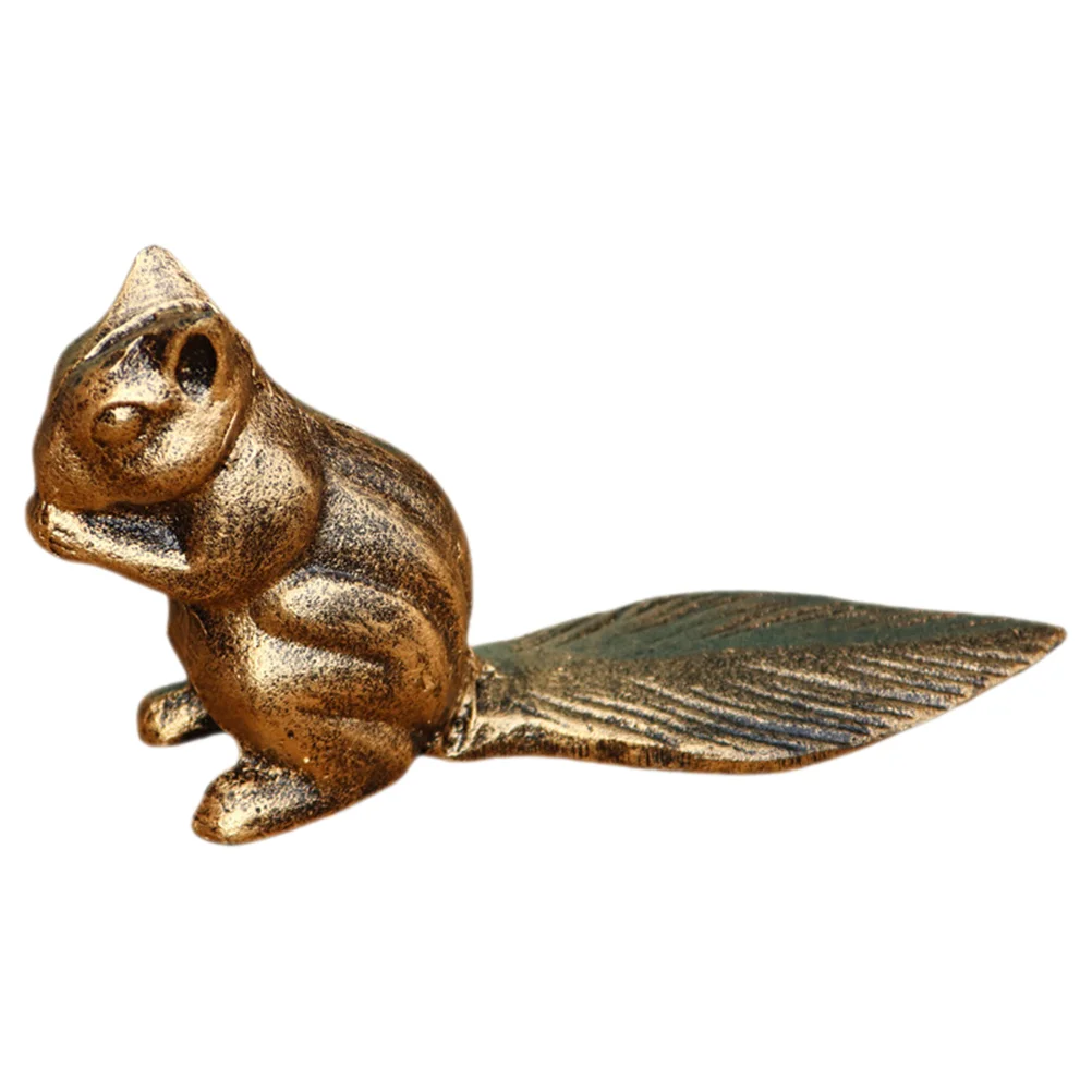 

Bumpers Anti-collision Door Stopper Stoppers Squirrel Protector Tall Weighted Iron Wedge Golden