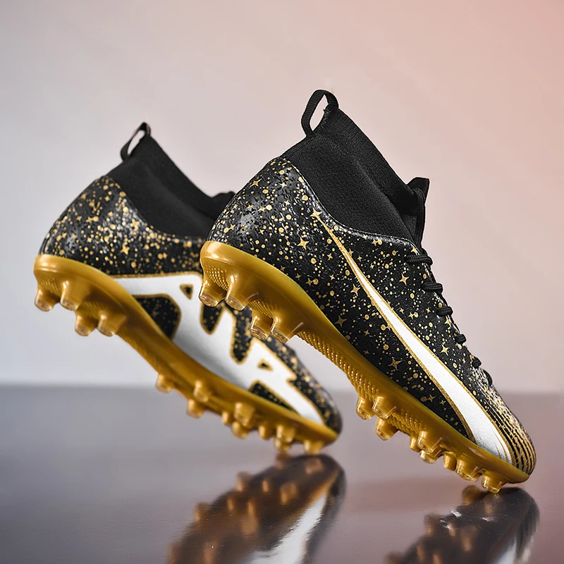 

Новые длинные ногти со сломанными ногтями, уличные молодежные и взрослые повседневные летные плетения, спортивные тренировочные профессиональные высококачественные футбольные бутсы