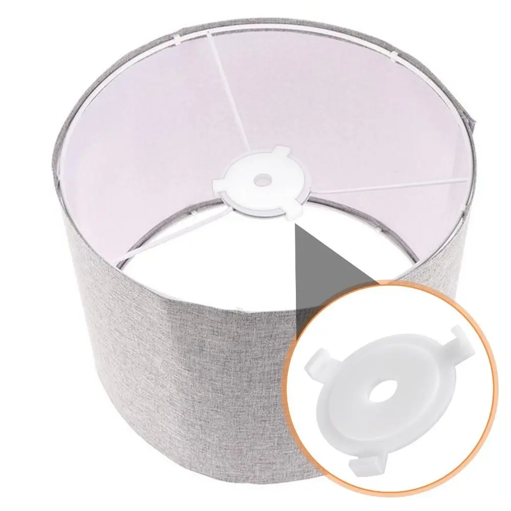 10pcs E27 to E26 Lamp Shade Adapter Tear-resistant E27 to E10 Lamp Shade Ring Universal Reusable Lampshade Converter