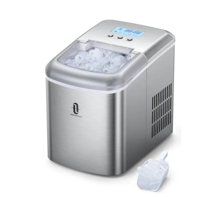 Countertop Machine with LCD Display, 2.1L Electric Ice Maker with Scoop Basket