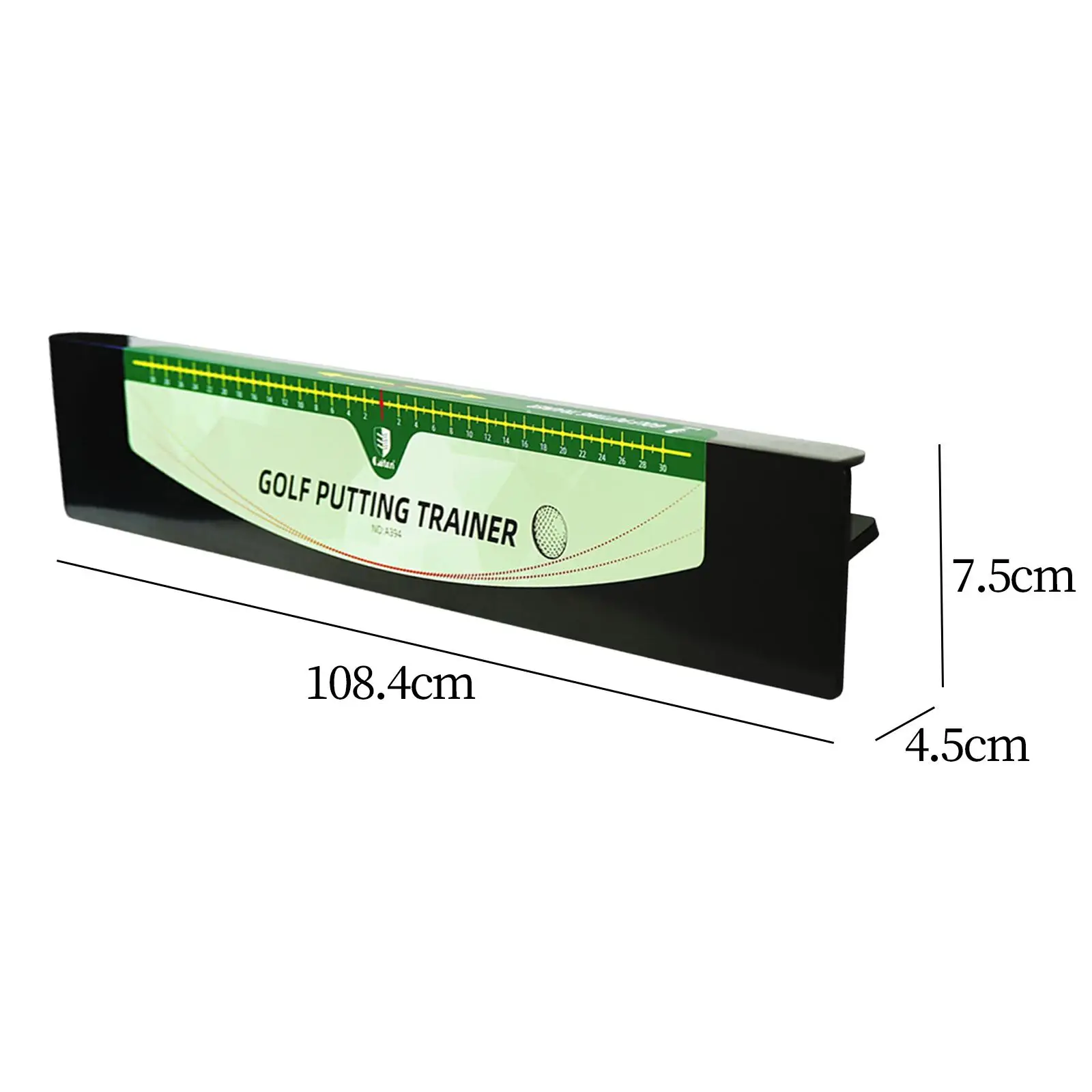 Golf Putting Track Traject Kalibratiebord Putting Stroke Trainer Voor Golfer Volwassenen Indoor Outdoor Putting Oefenkantoor