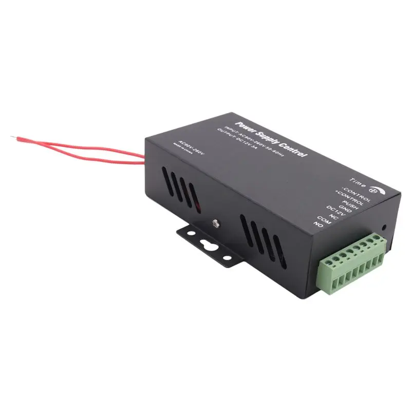 

Трансформатор питания для систем контроля доступа B44C, адаптер для дверных систем, преобразователь AC110-240V в DC12V 3A, черный