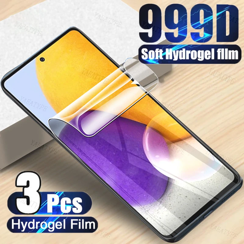 3Pcs Hydrogel Film For Cubot A30 Max 5 Screen Protector For Cubot KingKong Ace 2 3 Power 3 ES Star 2 X Pro 5G