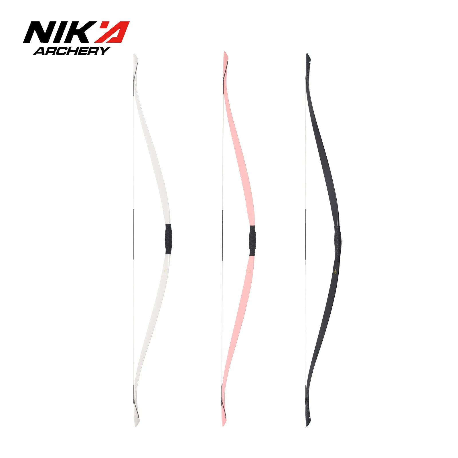 Nika Archery ET-16 قوس تقليدي من الكربون الآسوري 14-50lbs@28 للصيد في الهواء الطلق #4