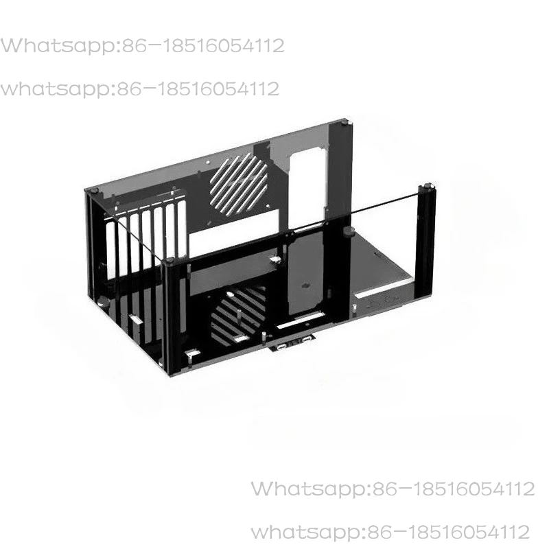 stackable-diy-acrylic-double-layer-transparent-computer-case-studio-internet-cafe-centralized-open-rack