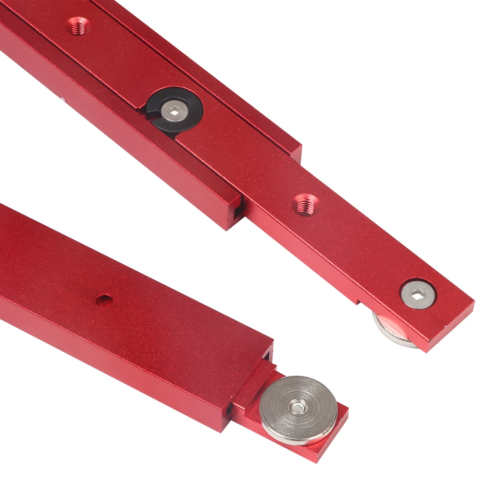 Imagem -06 - Liga de Alumínio Carpintaria Chute Rail T-track Miter Bar Slider T-slot Connector Ferramentas de Carpintaria Faça Você Mesmo 50cm 30 tipo 45cm Pcs