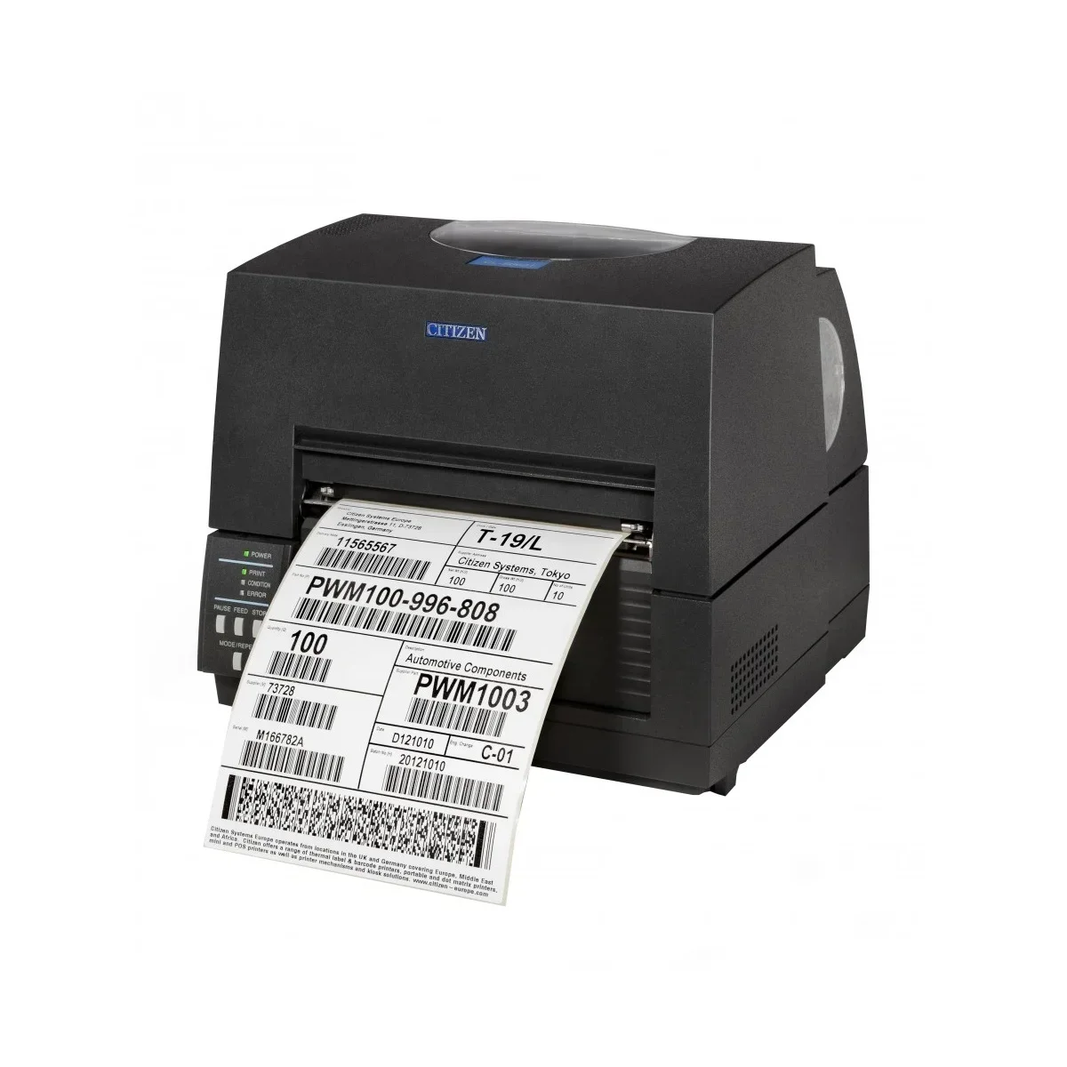 2026 New Dimension In Desktop Citizen CL-S6621 Thermal Transfer Label Barcode Printer