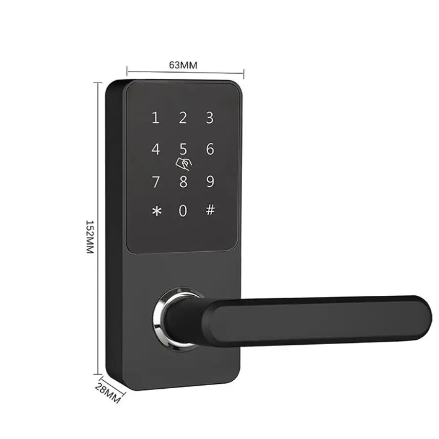 Smart TT Lock APP Electronic Touch Screen Keypad Combination Password Door Lock