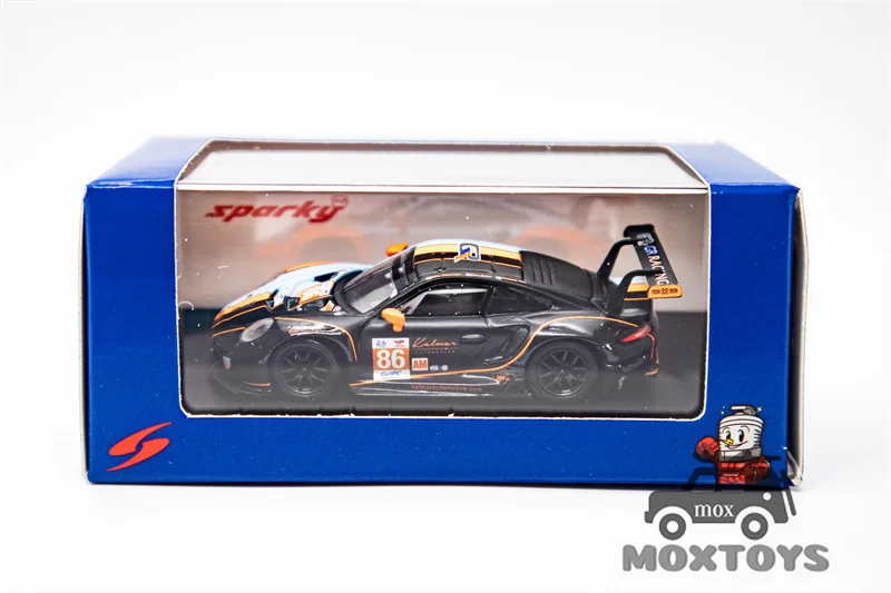 Spark 1:64 911 RSR-19 No.86 GR RACING 3rd LM GTE AM class Le Mans 24H 2023 Diecast Model Car