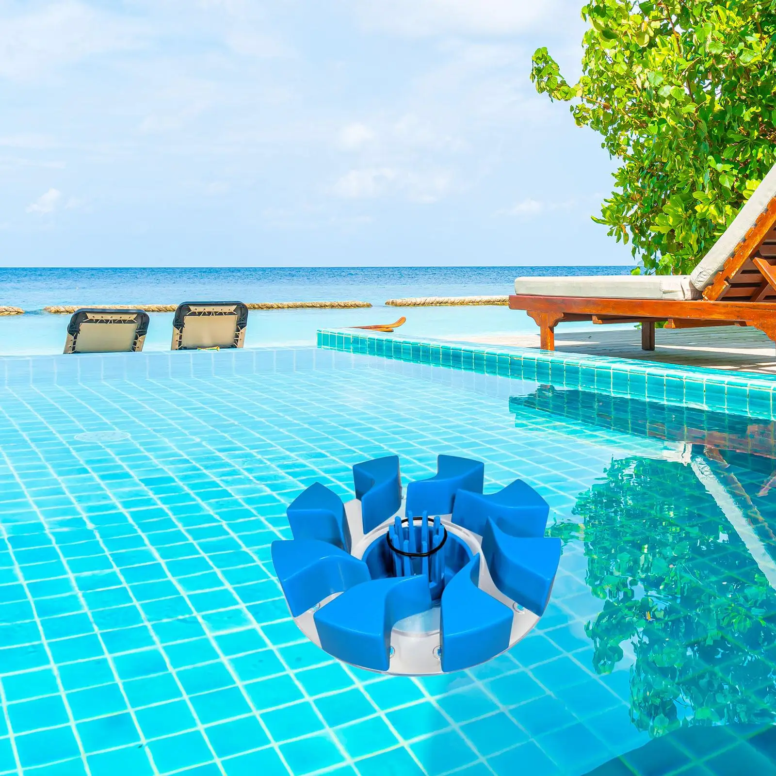 

Automatic Pool Surface Cleaner Clarifier Pool Skimmer Direct Replaces