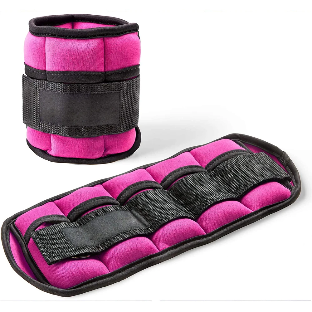 

Fitness Weight Black Custom logo Adjustable Arm Legs Sandbag Exercise Training Ankle Weights