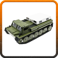 Explosive Wpl E-1 Gaz-71 Full Scale Crawler Transporter Rc Car Remote Control Tracks Loaded With Toy Boy Holiday Gifts Prize