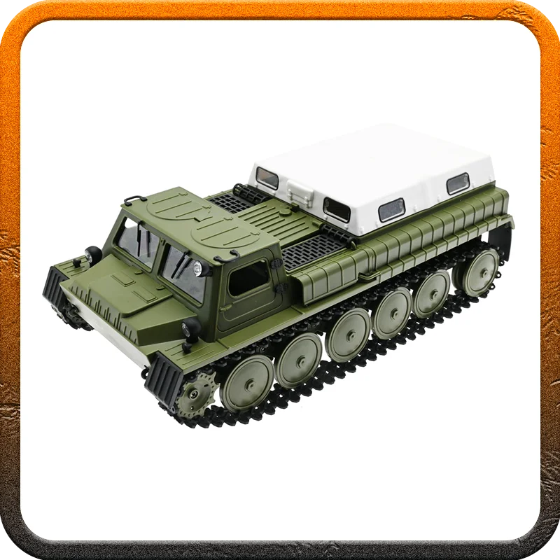 Explosive Wpl E-1 Gaz-71 Full Scale Crawler Transporter Rc Car Remote Control Tracks Loaded With Toy Boy Holiday Gifts Prize