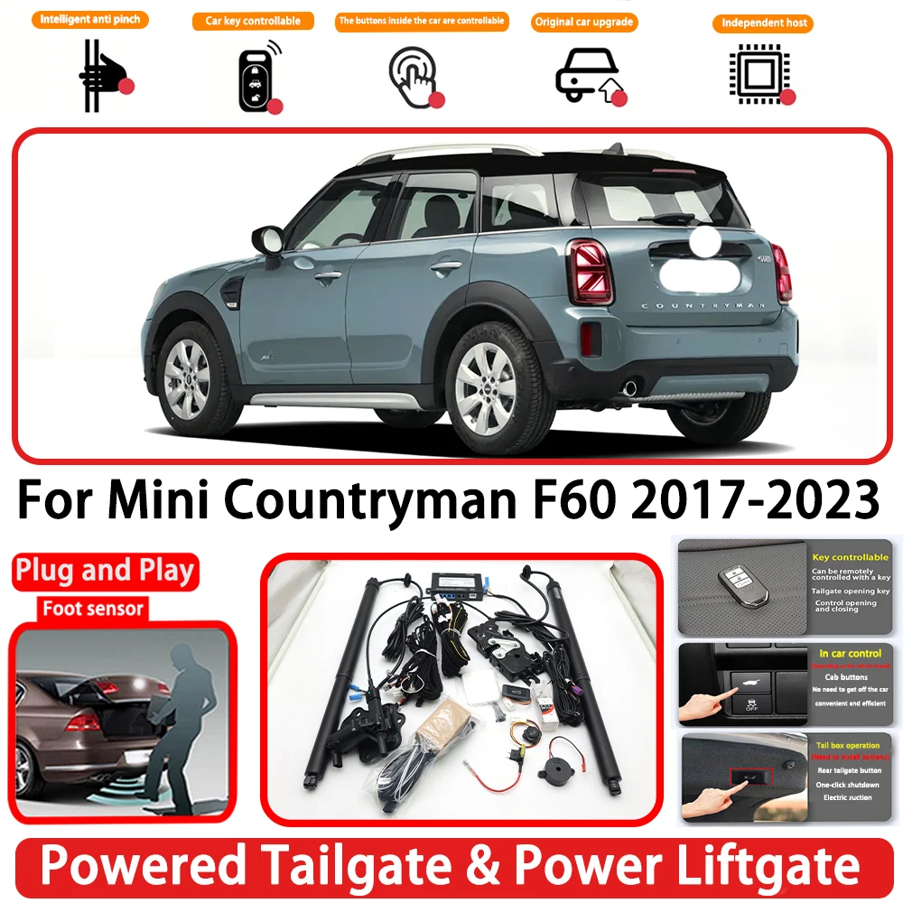 for Mini Countryman F60 2017-2023 OEM Plug and Play Auto Powered Tailgate Power Liftgate Rear Trunk Opener System