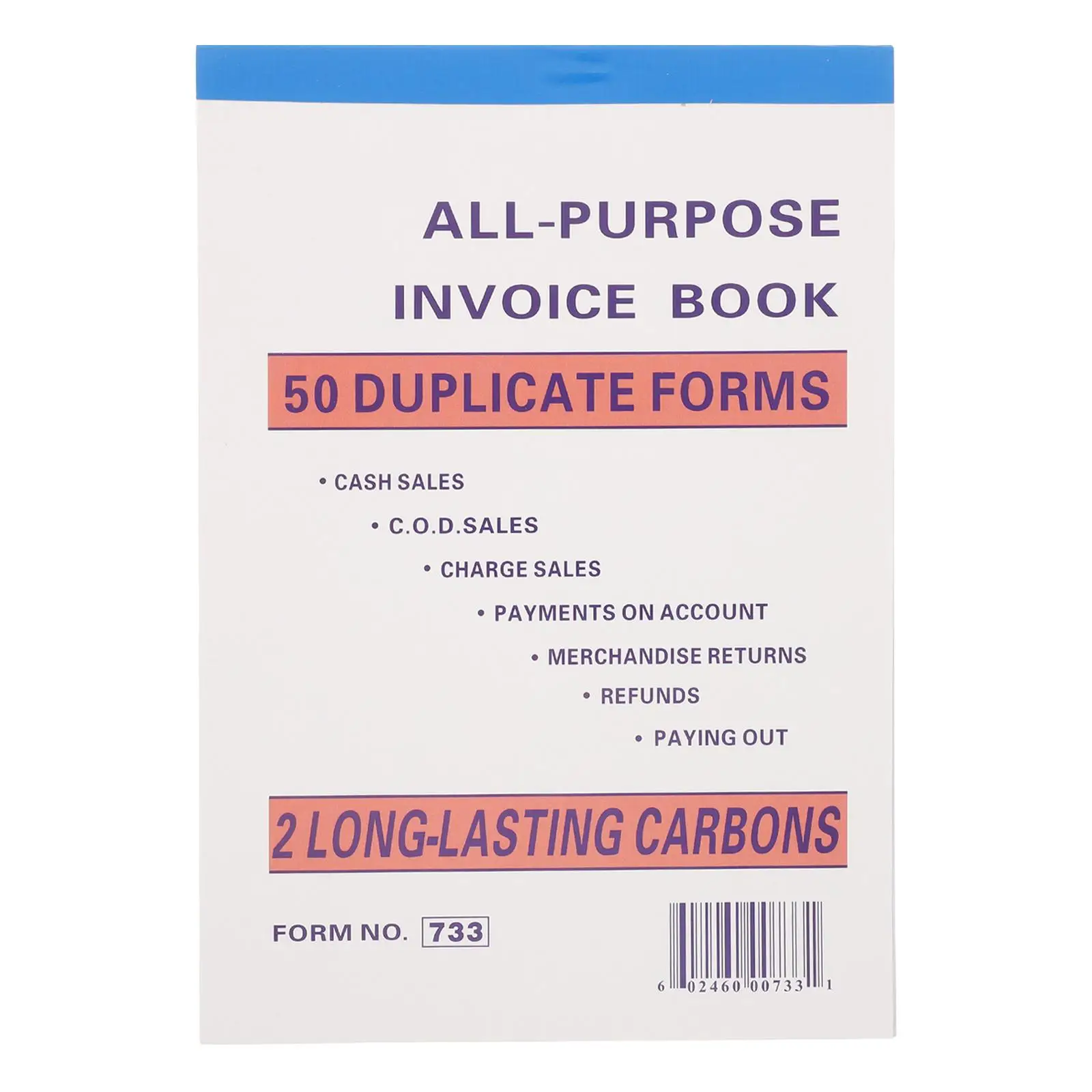 Small Business Receipt Book Invoice Books for Order Tracking Sales Receipts Delivery Note Financial Management Purchase Record