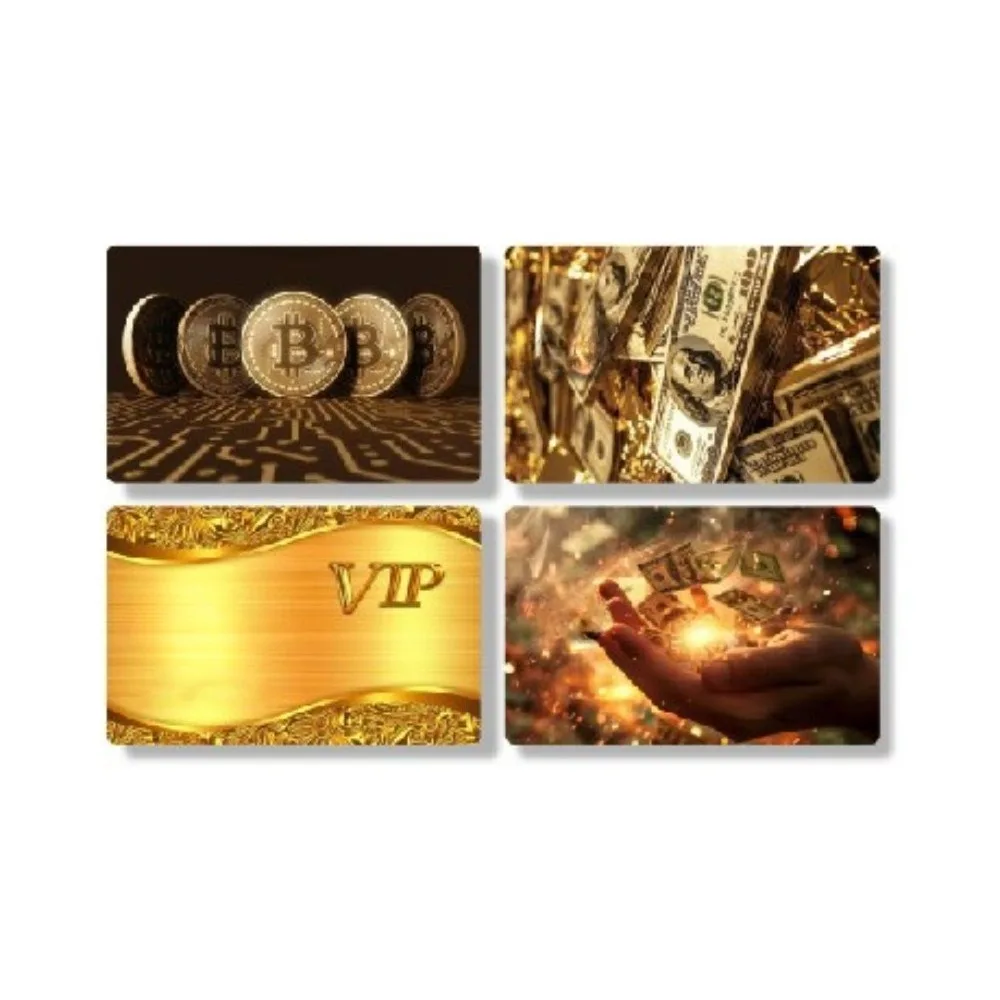 Black and Blue Premium Network Currency Series Decorative Card Skin Protection Stickers Creative Credit Debit Card Stickers Gift