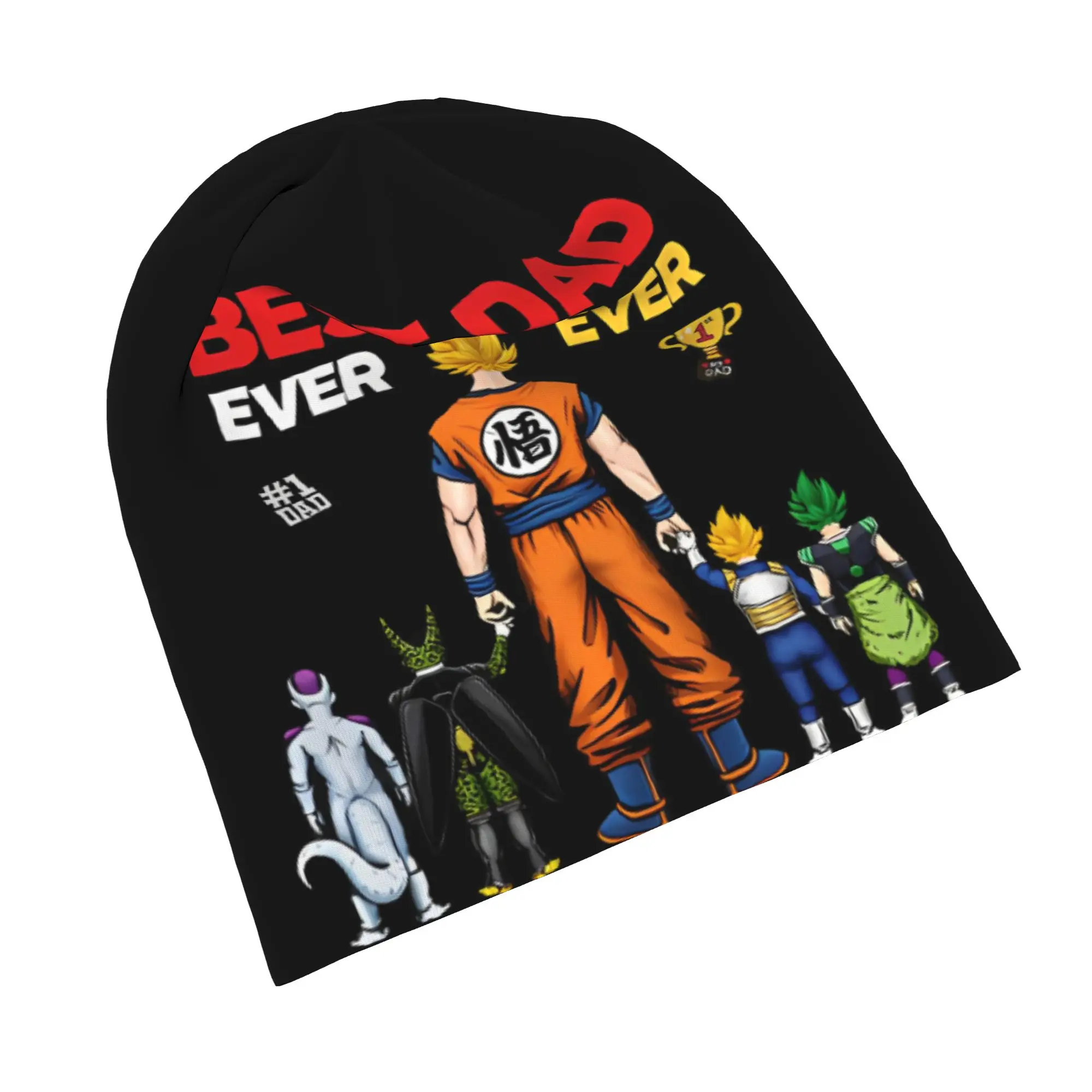 Dragon Ball Bonnet Hat Cool Outdoor Father's Day Skullies Beanies Hat Unisex Warm Multifunction Cap