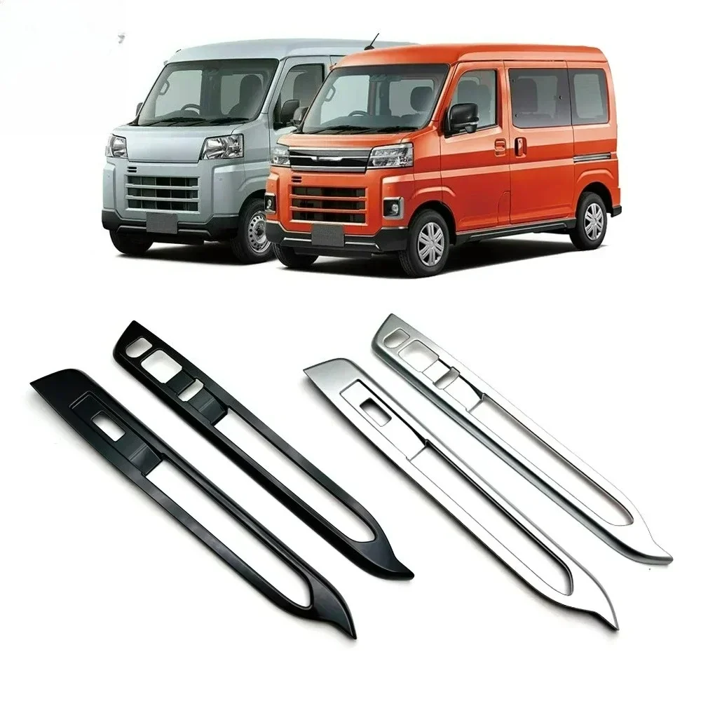 For Daihatsu ATRAI HIJET CARGO 2022 2023 Car Interior Side Door Window Switch Control Panel Sticker Cover Trim Auto Accessories
