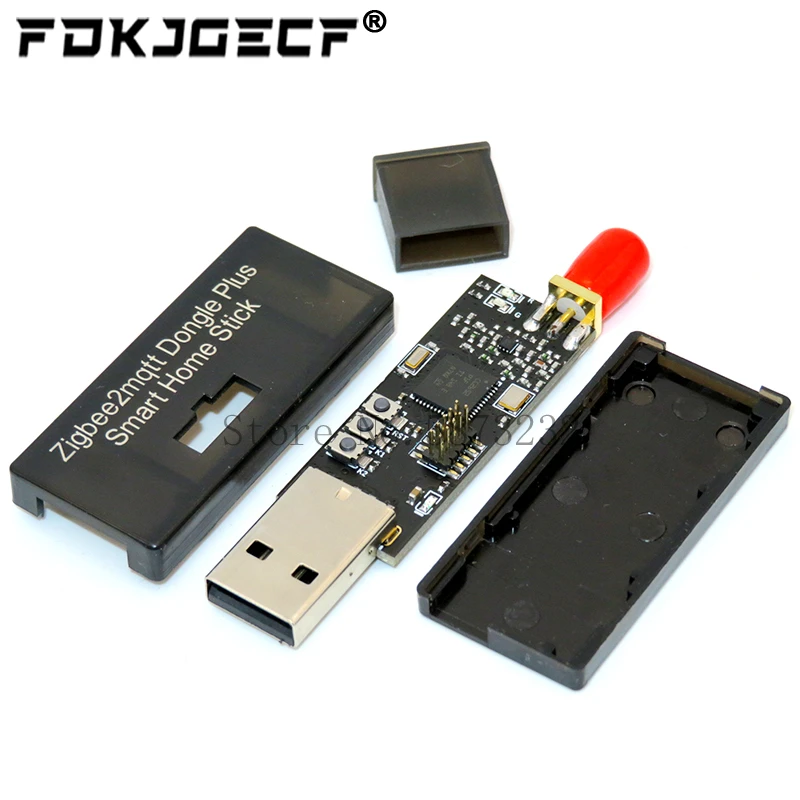 Wireless CC2652P CC2652 USB Dongle Zigbee Pack sniffer protocol analysis With Antenna