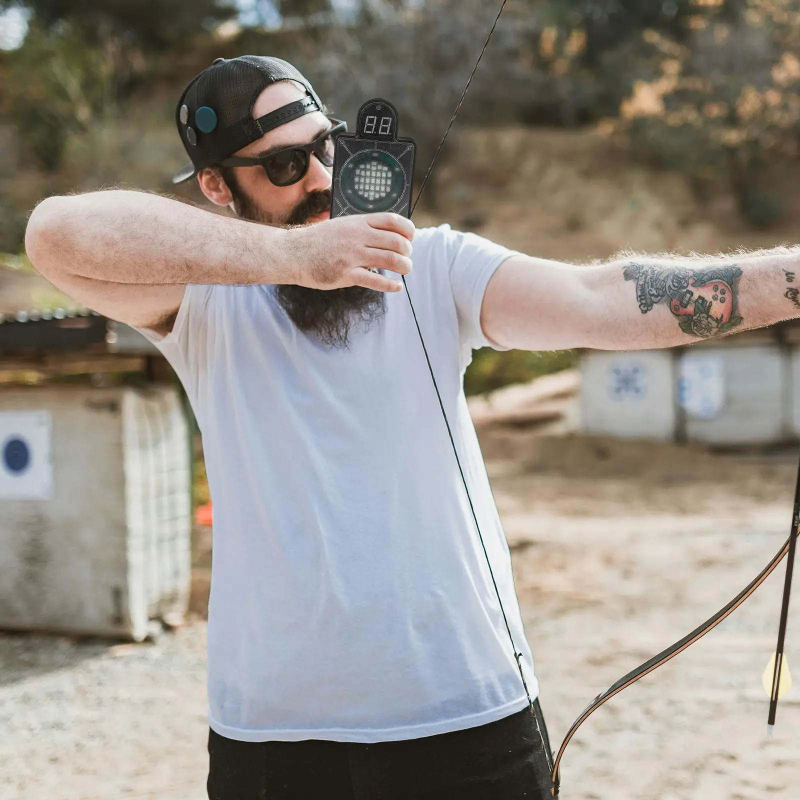 

Smart Electronic Scoring Target Infrared Detection Auto Reset Shooting Game For Kids Outdoor Air Shooting Target Practice Tool