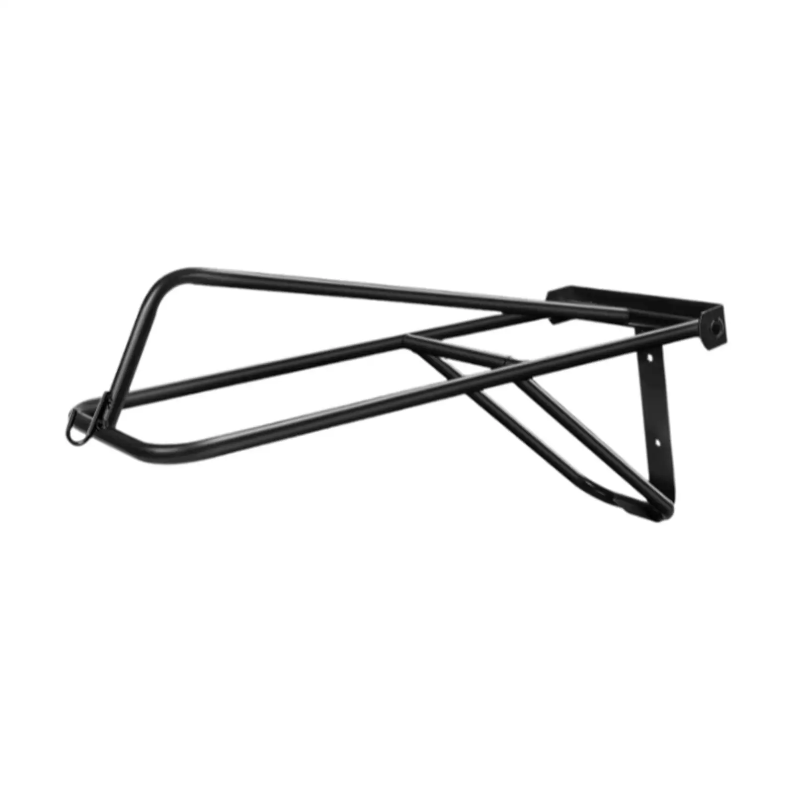Wall Mounted Saddle Rack Foldable Metal Saddle Holder Organizer for Horse Trailer Barn Equipment