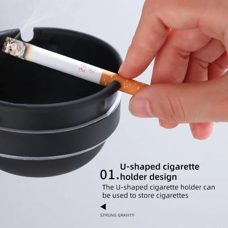 Description Picture 6 of itemOutdoor Wall Mounted Ashtray Stainless Steel Safety Ashtray Catering Home Windproof Ashtray and Standing Ashtray