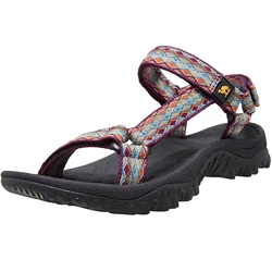 GOLDEN CAMEL Hiking Sport Sandals for Women Anti-skidding Water Sandals Comfortable Athletic Sandals for Outdoor Wading Beach