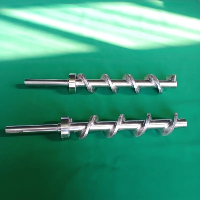 304 stainless steel screw rod Screw chip conveyor screw shaft