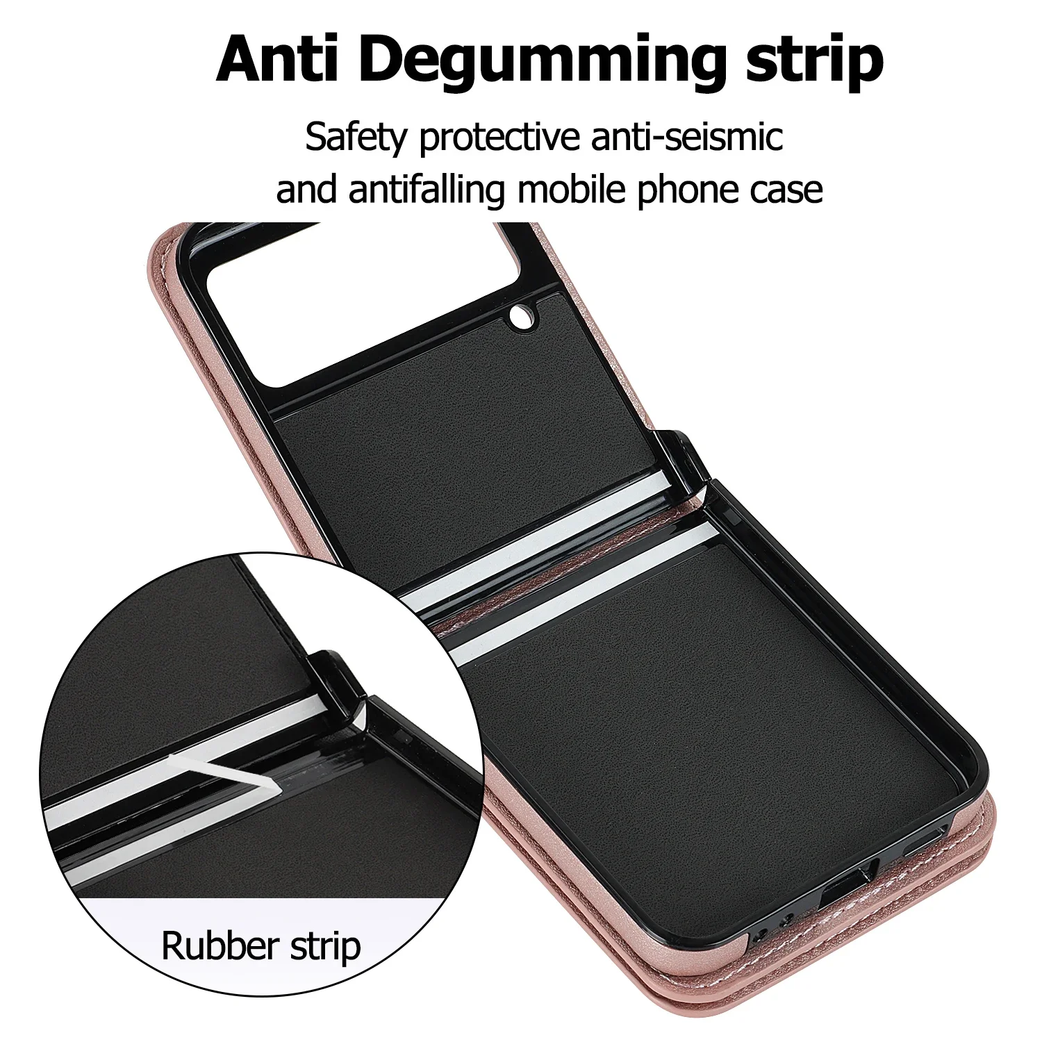 Zíper carteira bolsa crossbody caso para samsung z flip 7 6 5 4 5g