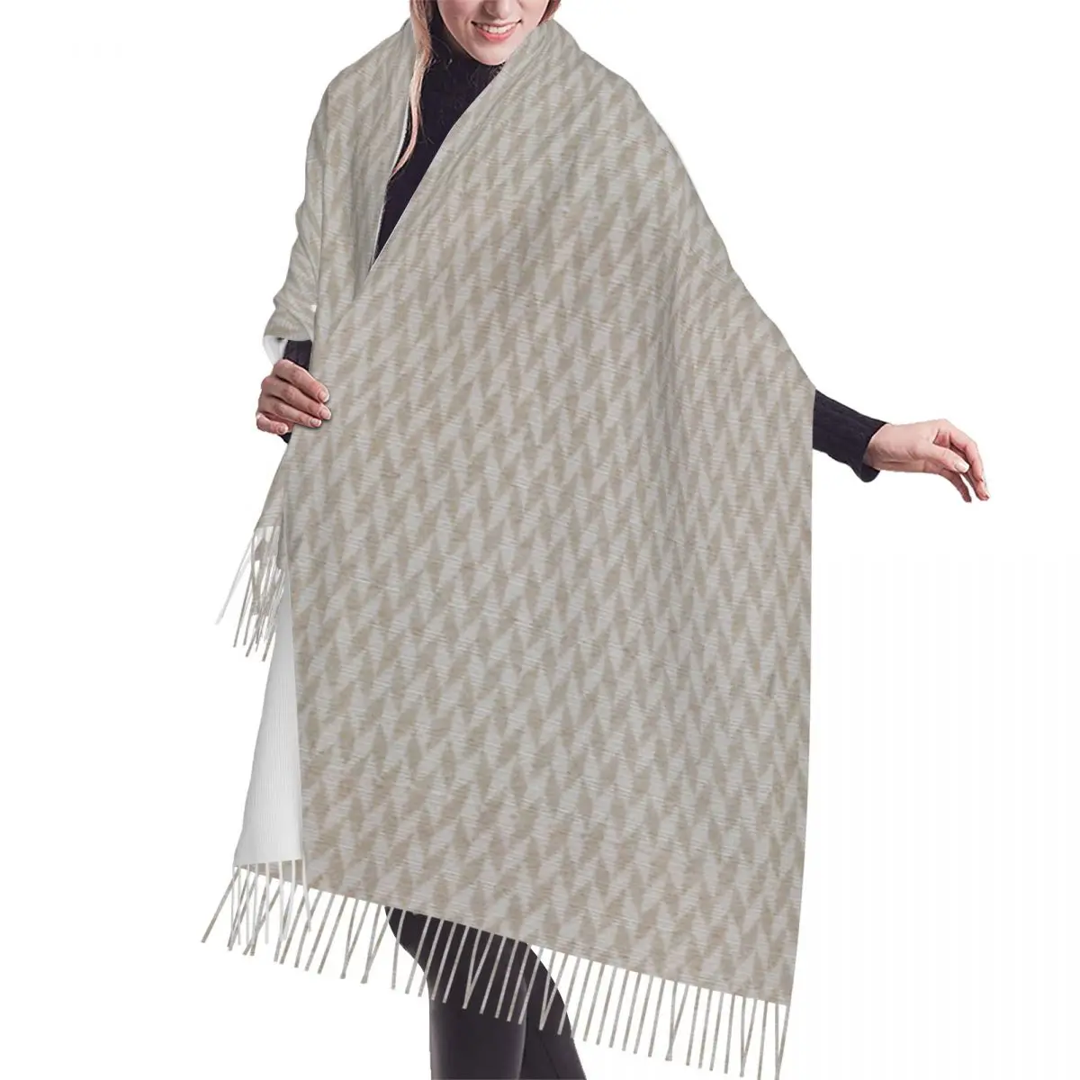 

Custom Print Tupai Pattern Art Scarf Women Men Winter Fall Warm Scarves Shawl Wrap