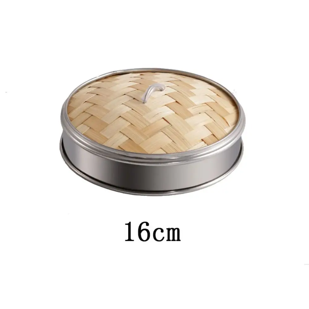 

Round Bamboo Dumpling Dim Sum Kitchen Stainless Steel Food Steamers Cage Steaming Grid Steamer Cage Kit Steaming Rack