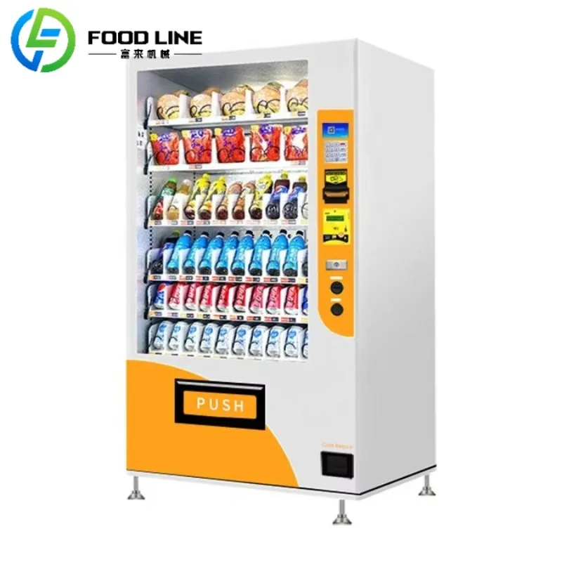 

FL Индивидуальный автомат попкорна Торговый автомат Германии Овощи