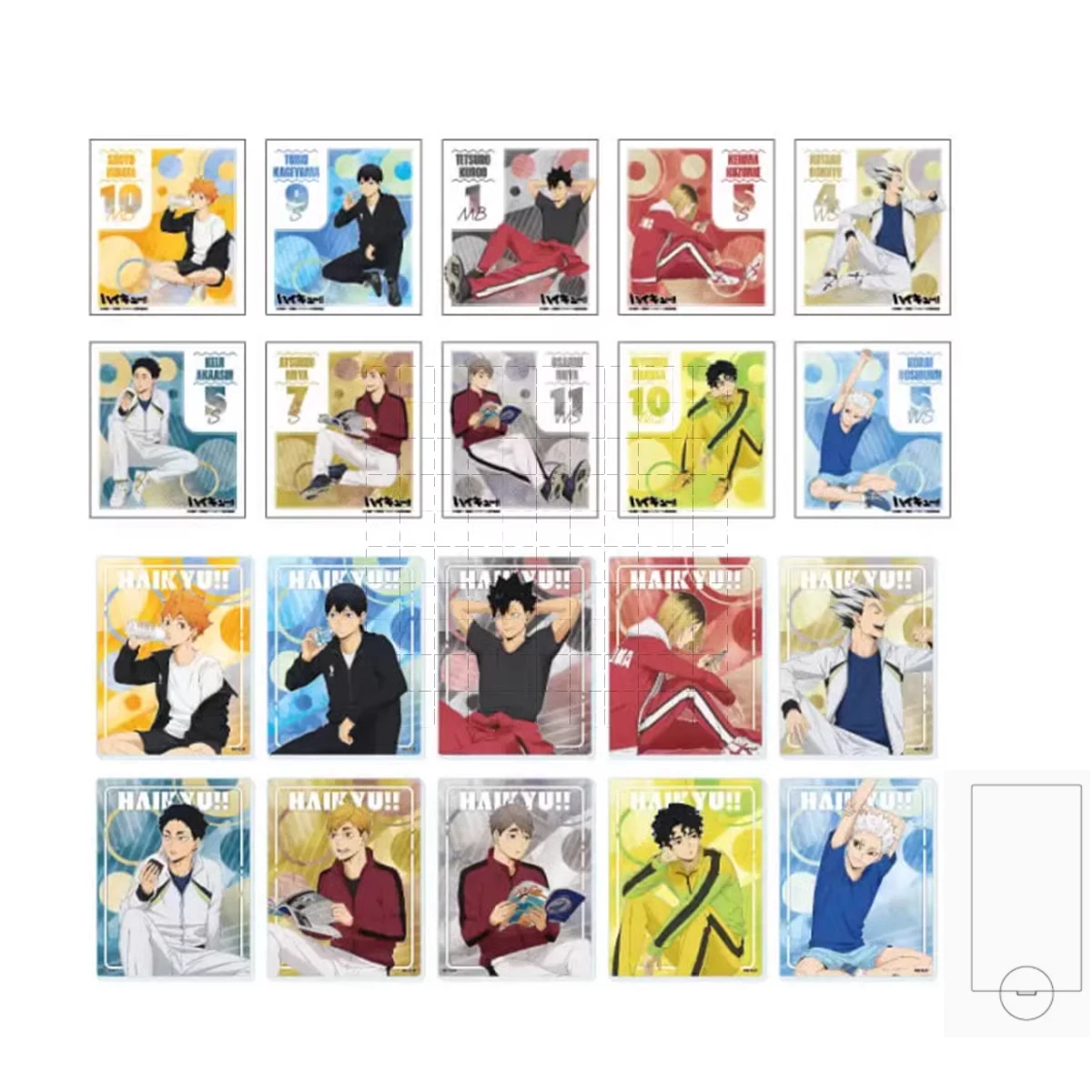 

Game Tetsurou Kuroo Shoyo Hinata Kenma Kozume Acrylic Stand Doll Anime Tobio Kageyama Figure Model Plate Cosplay Toy for Gift