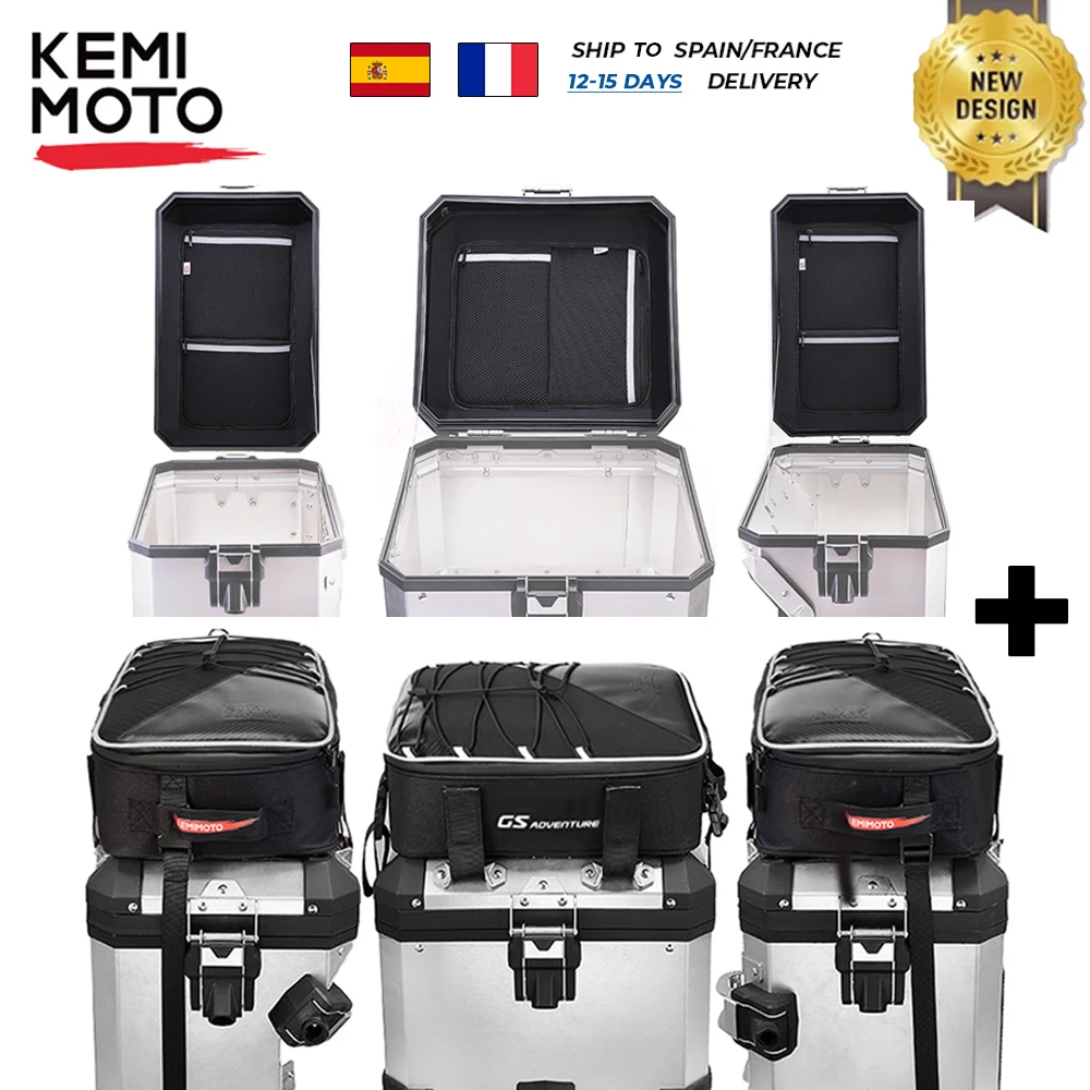 Vario Case top Bags for BMW R1200GS LC  R1250GS R 1200GS LC Adventure ADV F750GS F850GS Tool Box Saddle Bags Luggage Bag