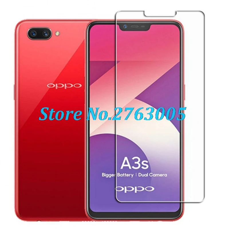 Tempered Glass For OPPO A3s CPH1803 A12e AX5 Realme 1 C1 6.2