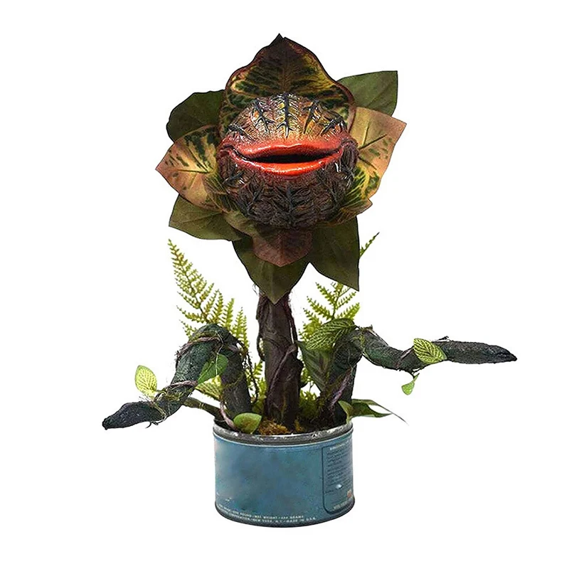 

Piranha Flower Ornament Beautifully Durable Unique Whimsical Decorative Resin Sculptures For Carnivorous Plant Lovers Lifelike