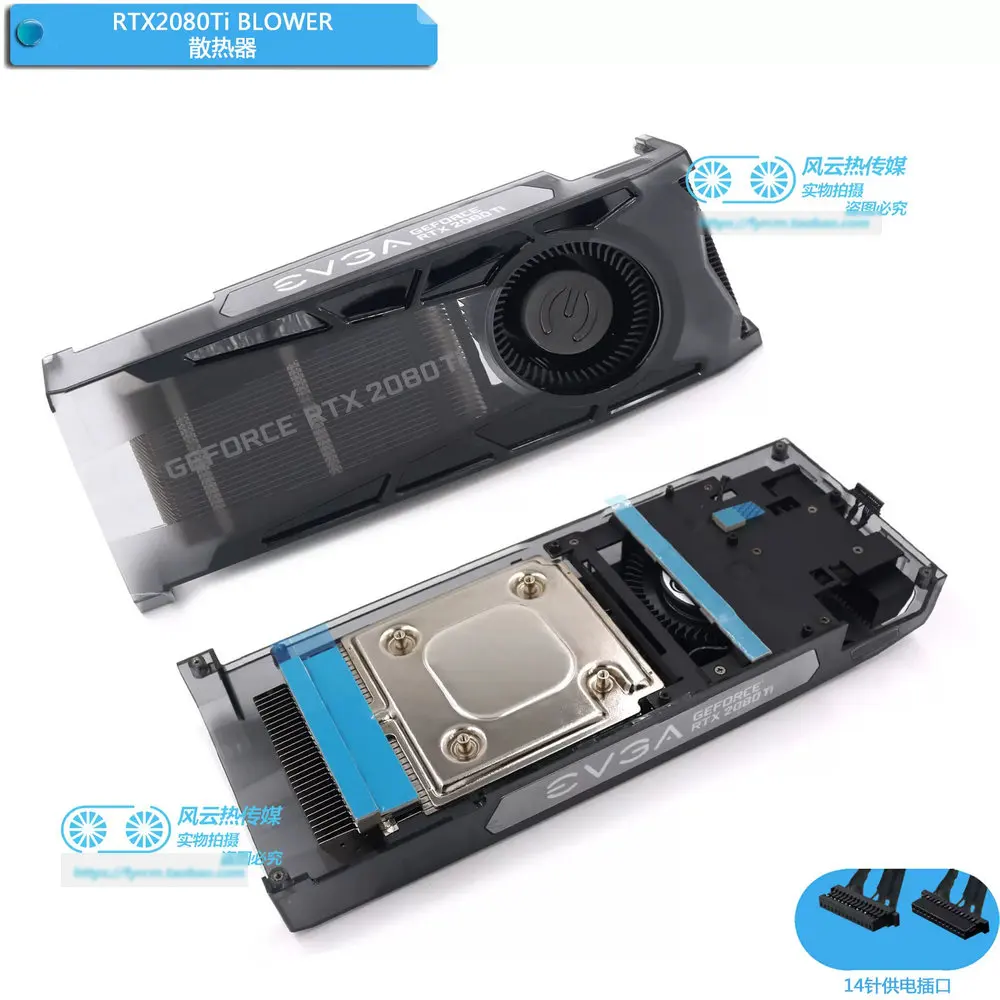 

New the Cooler Radiator for EVGA RTX2080ti BLOWER Graphics Video Card