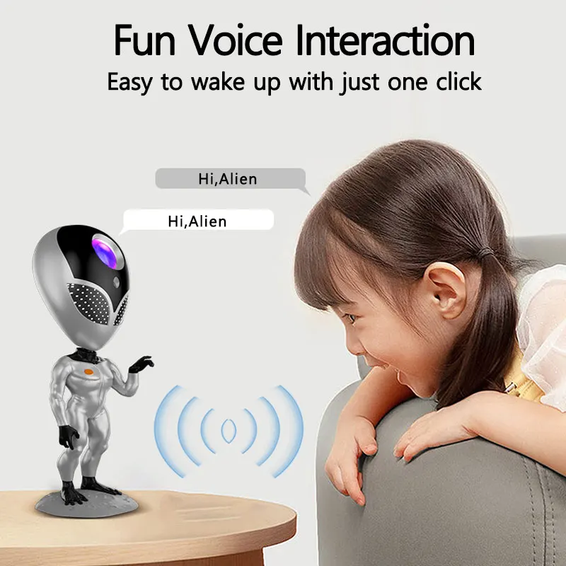 Maetff  AlienSun Light Voice Interactive Sky Projection Light for Bedroom Decoration Atmosphere Projection Light Birthday Gift