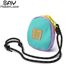 Portable Outdoor Sports Waist Bag Coin Purse Pendant Key Earphone Storage Bag Backpack Hanging Bag Wallet Pouch