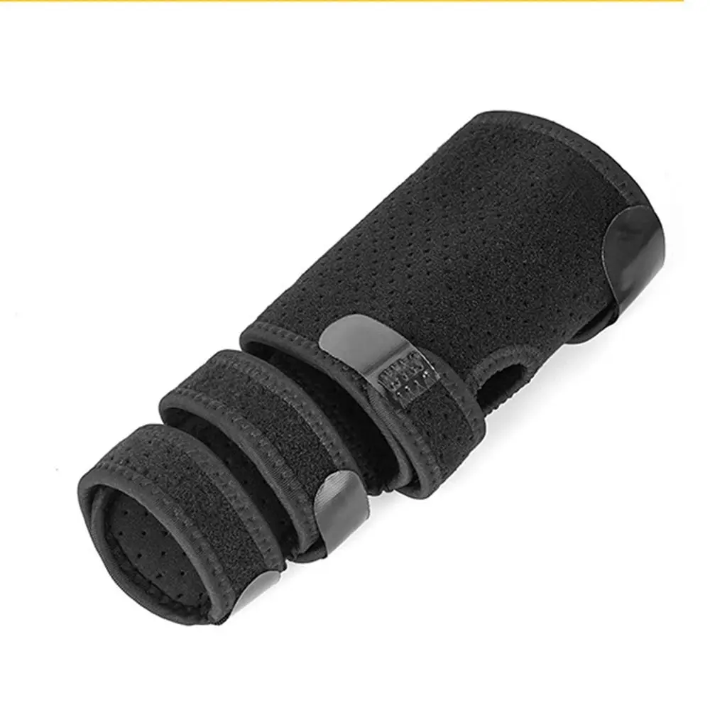 Adjustable Double Fingers Splint Left/Right Straightening Finger Protector Locking Night Support Stabilizer Wrap Fracture