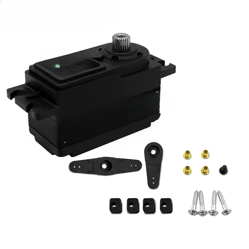 Customizable  High Torque Titanium Gear Dual Ball Bearing Servo For 1/10 Rc Racing Car Off-road Vehic