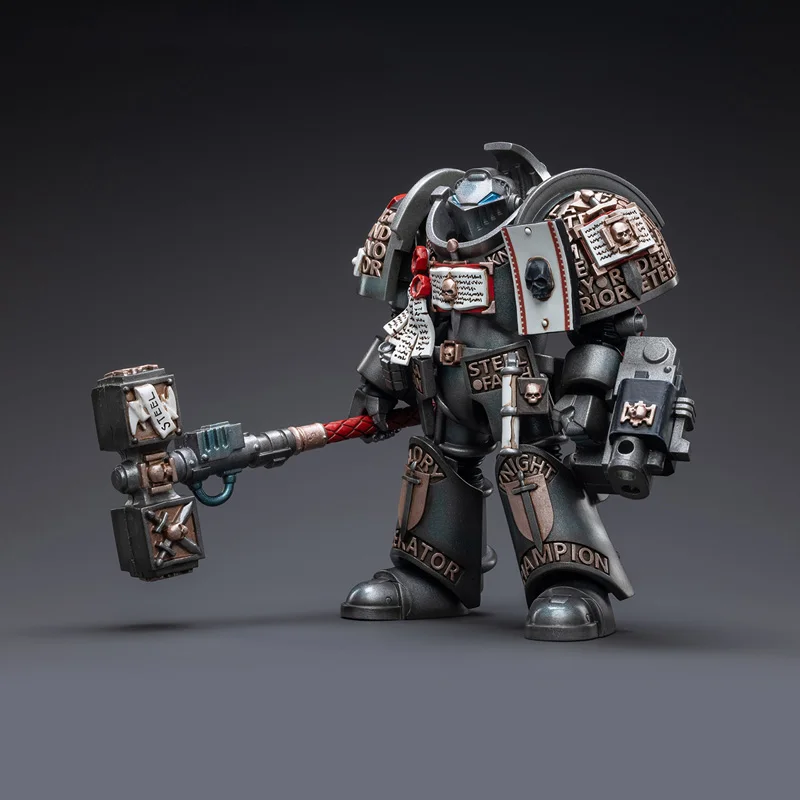[Précommande] JOYTOY gris chevaliers Terminator Caddon Vibova 1/18 figurine Warhammer 40K Joint mobile poupée jeu soldat cadeau jouet