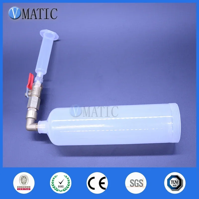 Free Shipping Glue Filling Equipment With 1 Pc 300 Cc / Ml Pneumatic Syringe With 1 Pc 10 Cc / Ml Syringe & Adapter