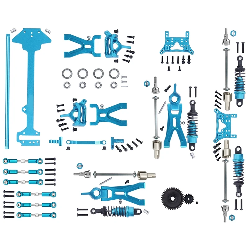 1 Set Complete Upgrade Parts Kit For Wltoys A959 A969 A959-B A969-B A979-B K929-B 1/18 RC Car Replacement Accessories